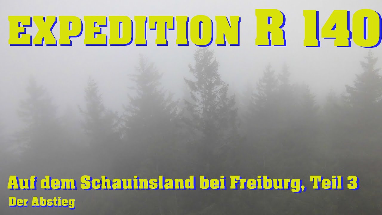 ACSOLAR #238: Auf dem Schauinsland bei Freiburg, Teil 3 | Der Abstieg